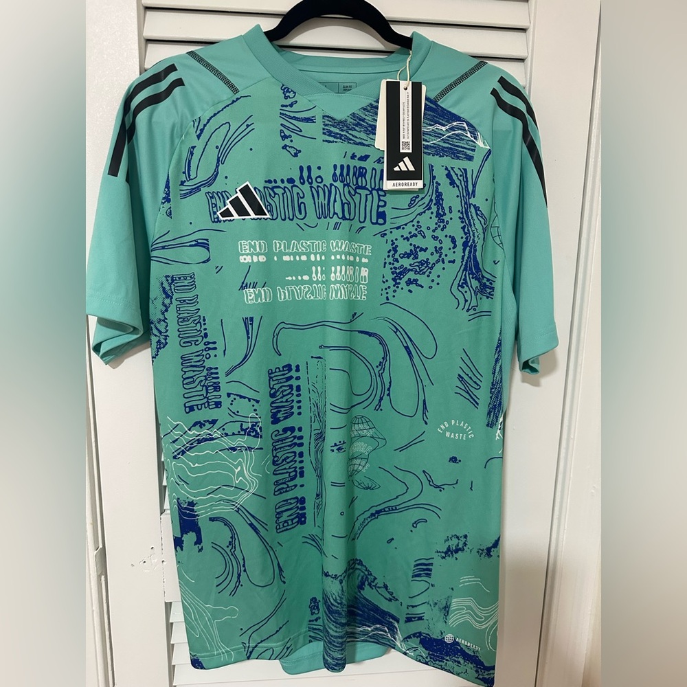 NWT Adidas Tiro PB Men’s Jersey Shirt, Size Large